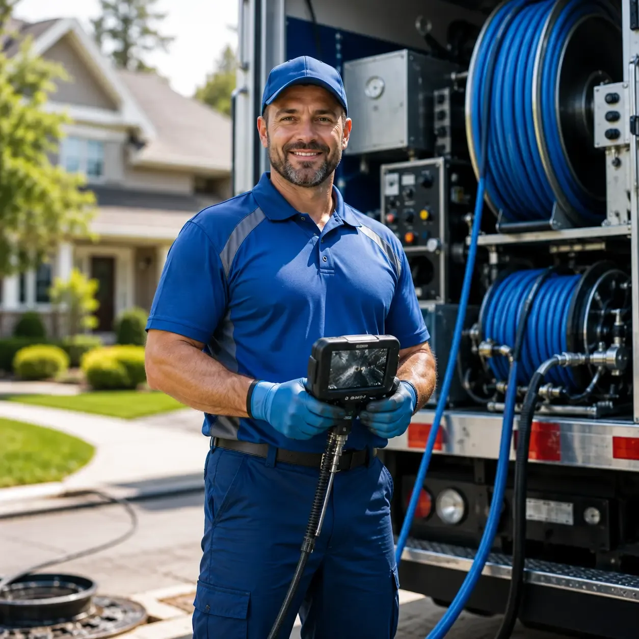 Local outdoor drain cleaning specialists in La Harpe, KS